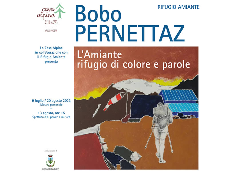 Mostra Bobo Pernettaz all'Amianthe